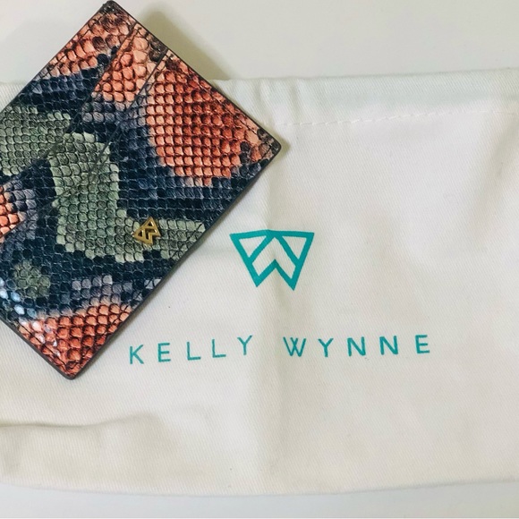 Kelly Wynne Python Card Case - Picture 3 of 5